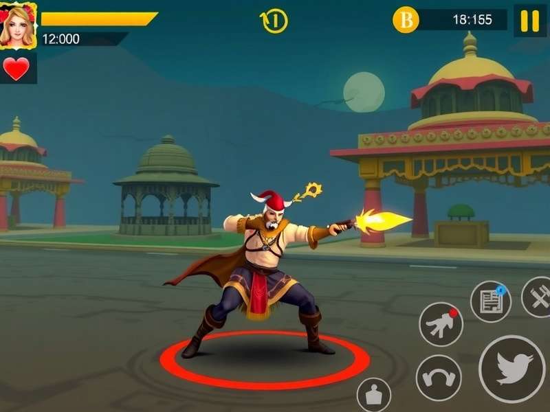 Backhand Bandit Boss Gameplay Screenshot